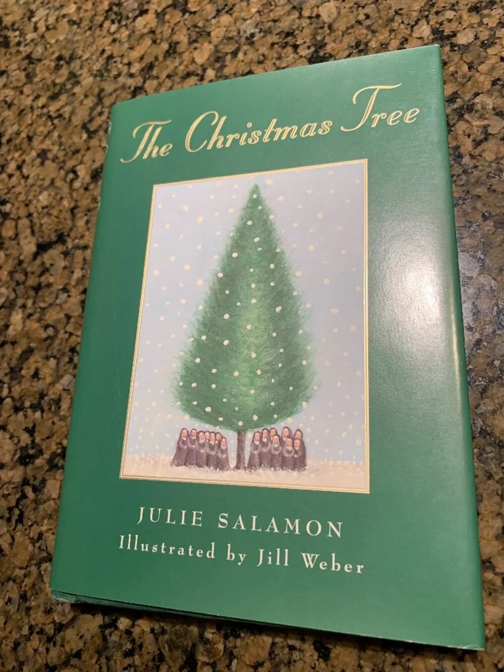 The Christmas Tree Mini Hardcover Book by Julie Salamon